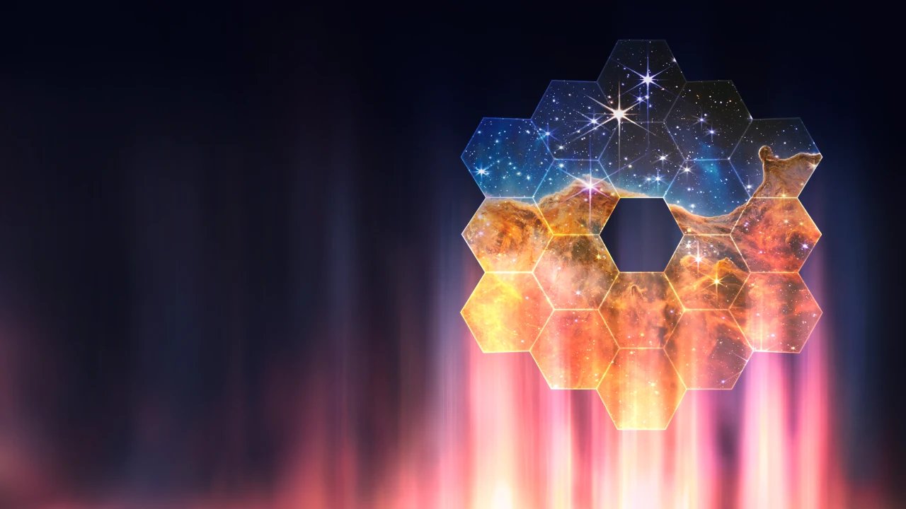 Cosmic Dawn: The Untold Story of the James Webb Space Telescope artwork